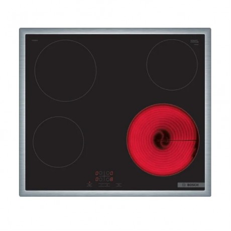 BOSCH HBA534ES4 & PKE645BA2E 71 Lt Inox Eντοιχιζόμενο Σετ Φούρνος και Εστία